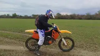 KTM SX 125 1996 restomod (not finished)