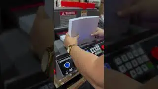 Industrial paper cutter machine