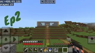 Minecraft building my house in Agam the king SMP OG part1