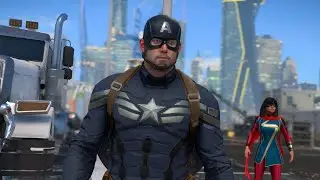 CAPTAIN AMERICA HAS A STEALTH SUIT??? | Marvel&rsquo;s Avengers PS5