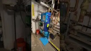 Steam gate valve replacement on demand hot water heater steam life #mechanical #steam #shorts