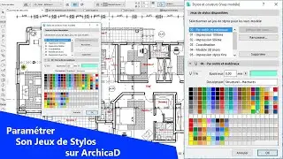 Comment Mieux paramétrer son Jeux de Stylos sur ArchicaD !!! Tuto ArchicaD.