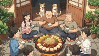 Ghibli Days: A Cozy Countryside Stew of Pork Ribs, Corn & Beans | Ghibli-Style ASMR