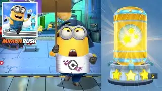 Minion Rush Striker epic costume run Inventing room rewatd