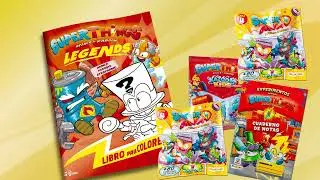 Libro para Colorear Superthings N&ordm;13 Serie Legends