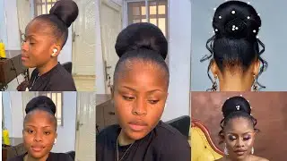 HOW TO: SIMPLE BRIDAL UPDO| WEDDING HAIRSTYLE TUTORIAL #weddinghair #wedding #bridalhairstyle