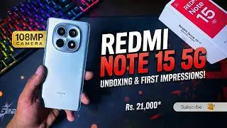 Redmi Note 15 5G Unboxing: The New Budget KING? 👑