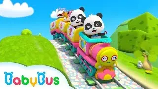 Las Ruedas del Peque&ntilde;o Tren | Canci&oacute;n Infantil | 3D Video para Ni&ntilde;os | BabyBus