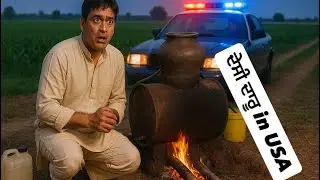 Indiana ch kaddi desi daaru. Trucking in usa. Desi daru.