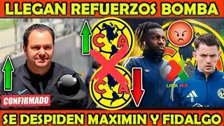 🔥🦅 Se RINDEN ante AMERICA tras VICTORIA vs NECAXA! CONFIRMAN NUEVOS FICHAJES BOMBA! ADIOS a FIDALGO