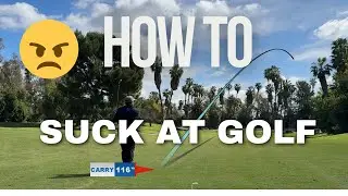HOW TO SUCK AT GOLF - INDUSTRY HILLS - BABE