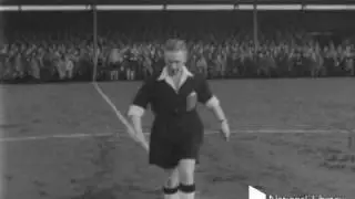 Queen of the South v Hearts in the Scottish Football Cup tie, 3rd round from 1950s