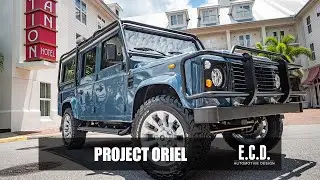 Кастомный Defender 110 с двигателем LS3 мощностью 430 л.с. | Project Oriel | E.C.D. Automotive Design