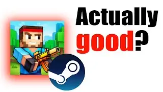 The Pixel Gun on Steam Experience 🗣️🔥