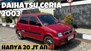 DAIHATSU CERIA 2003, si mungil, gesit, irit. Hanya 20 Jt annn ‼️