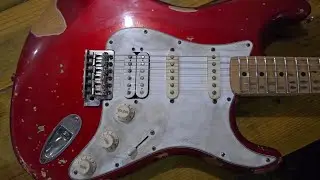 Guitar repair.  I have been asked to relic a fender strat. how to and some friendly advice tips 2025