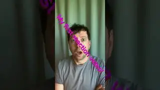 MY FIRST REACTION VIDEO! 😱 #reactionvideos #reactionvideo #funny #glassercomedy #reacting