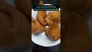 Mawa Samosa 😋😋sweet samosa 👌#meetha samosa #short#trending#subscribe🙏@RiyazShaikh51544