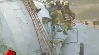 At Least 10 Dead in LA Commuter Train Wreck