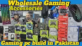 Gaming All Accessories | keyboard | Mouse 🐁 | Gaming Case | Gaming pc build in Pakistan | 2025
