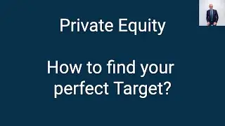Private Equity: How to find your perfect targets with pinpoint targeting