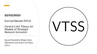 Central Limit Theory for Models of Strategic Network formation