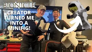 Bionicle Creator Christian Faber Turned Me into a MINIFIGURE!