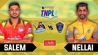 Salem Spartans vs Nellai Royal Kings | Live | SS vs NRK &ndash; TNPL T20 Live.
