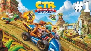 Crash Team Racing 🏁 | Part 1 | Boba Streamz