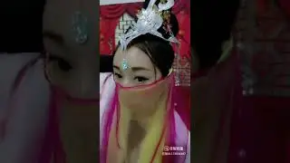 ASIAN GIRL WITH FACE VEIL 41