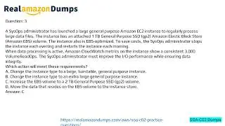 SOA C02 Exam Dumps By Realamazondumps com