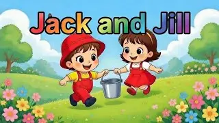 Jack and Jill Nursery Rhyme 🪣 | Fun Kids Song with Actions | Classic Rhymes for Toddlers