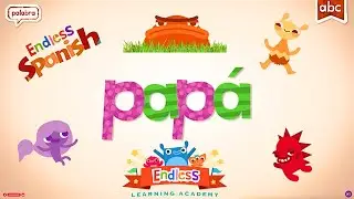 Endless Spanish Adventures: Uncover 'PAPA' | ABC Learning for Kids