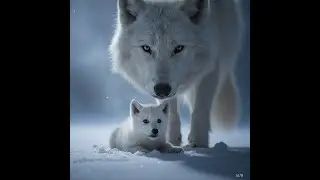 Arctic Wolf Pups Learn to Hunt: From Playful Pups to Apex Predators