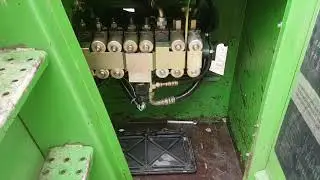 John deere forage metal detector