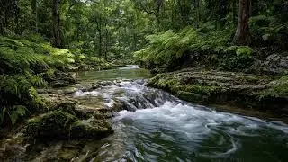 Natural Forest River Water Sounds for Sleep Supporting Calm Focus and Restful Sleep