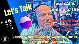 Fetch.AI Crypto coming to the IBC? Sure looks like it! Voting closes in 2 weeks.