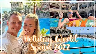 HOLIDAY WORLD POLYNESIA VLOG 1 - SPAIN 2022 - TRAVEL DAY AND QUICK HOTEL TOUR