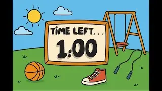 1 Minute Recess Timer | Fun Classroom Countdown for Kids
