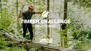 Blue Mountain Adventure Park: Timber Challenge High Ropes