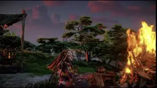 Ambient campfire Horizon Forbidden West