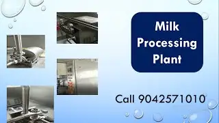 Mini dairy plant | Milk and curd processing and packing unit | MDM Call 9042571010