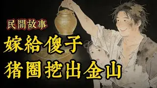 繼母逼我嫁給“睡豬圈”的瘋傻子，說他喫屎都趕不上熱乎的！洞房夜傻子鎖上門，從豬槽底下掏出一壇金子：媳婦，這都是給你的！