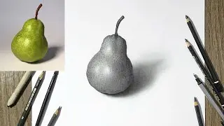 Cara mengambar 3d buah dengan menggunakan pensil