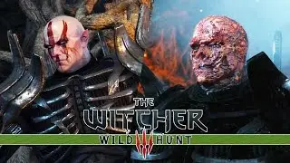 The Witcher 3 Wild Hunt: Boss Battle With Imlerith Wild Hunt General (Death March Difficulty) (HD)