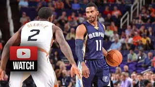 Mike Conley Full Highlights at Suns (2014.11.05) - 24 Pts, 11 Ast