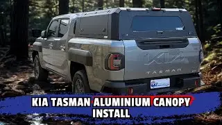 How To Fit An Aluminium Canopy On A KIA Tasman