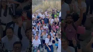 Beach Yoga Session #yogattc #teachertraining #yoga #beachyoga