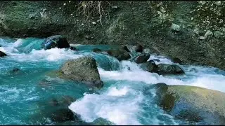 Relaxing River Stream for Emotional Healing, Meditation & Deep Sleep | Stress Relief 12H