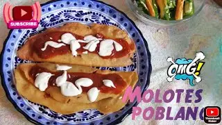 Molotes poblanos deliciosos ❤🍴